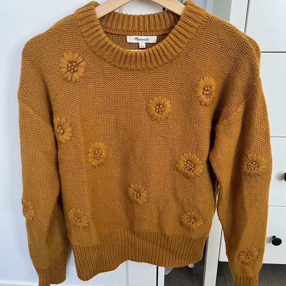 Madewell Flower Sweater